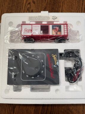 Hawthorne Village Coca-Cola “Santa and his Toys Box Car”